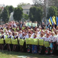 Гімн України заспівали 25 хорів