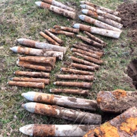 У трьох районах Рівненщини виявили та знешкодили 131 снаряд часів Другої світової війни