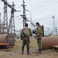 Тимчасово непідконтрольні території  залишились без українського електропостачання