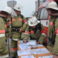 Вогнеборці з охорони РАЕС отримали оцінку <<добре>>