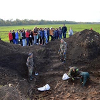 Віднайшли масове поховання жертв фашистського терору