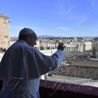 Папа Римський у Різдво помолився і за нас