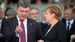 Порошенко закликав Берлін підтримати посилення санкцій проти РФ