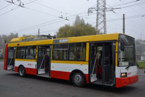 В Одесі електробус вийшов на маршрут