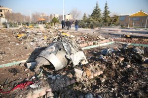 El avión ucraniano se estrelló en Irán