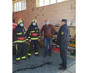 В селе Сенча начало действовать подразделение местной пожарной охраны
