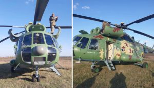Вимушена посадка вертольота Мі-8МСБ-В