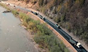 Для розширення автошляху Криворівня — Чернівці  довелося перенести високовольтну лінію