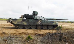 На Чернігівщині тривають випробовування модернізованого дослідного зразка танка Т-72