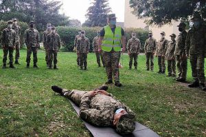 Молоді солдати  набувають  базових навичок