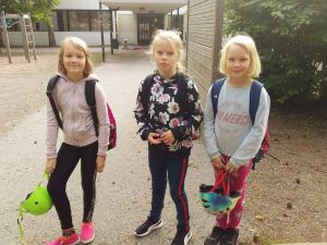 Фінські діти вже пішли до школи