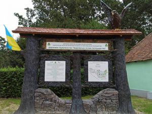 Три дуби і орлан — символ і потенційна міць Берегівського лісгоспу