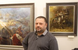 Історію козацтва можна вивчати  за картинами київського митця