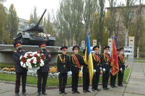 Киев: Кадеты получили военные погоны