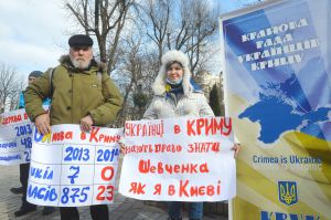  Відбулася щорічна акція солідарності з українським Кримом