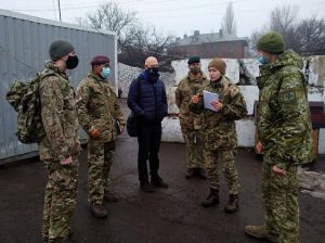 Делегація військових із Великої Британії відвідала район проведення ООС