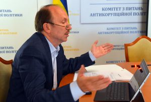 Юрій Сорочик під час засідання комітету в режимі відеоконференції