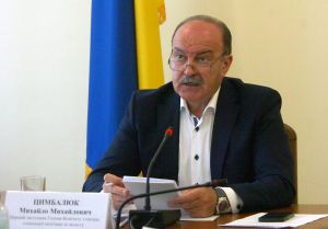 Михайло Цимбалюк під час засідання круглого столу 