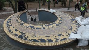 У Нікополі відкрили пам’ятник скіфській пекторалі