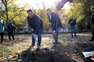 Луганщина: На востоке зазеленеет «Румынская роща»
