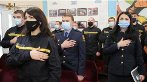 Луганщина: Отметили огнеборцев