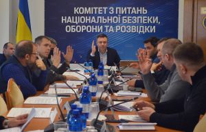 Олександр Завітневич під час засідання комітету