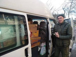 Двести тонн гуманитарного груза завез на восток Любомир Волошин