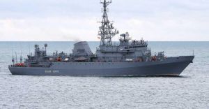 Біля берегів Одеси чергує російський корабель-шпигун