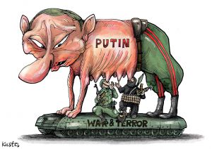 Um die „Entnazifizierungsoperation“ in der Ukraine zu rechtfertigen, bereitet der Kreml Terrorakte unter fremder Flagge vor