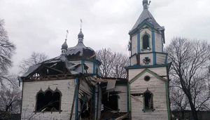 Російські фашисти з початку повномасштабного вторгнення зруйнували в Україні 44 релігійні споруди