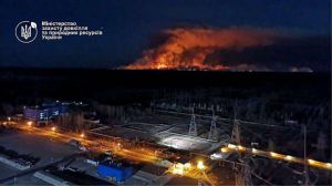 За час окупації Зони відчуження виявлено 30 осередків пожеж площею понад 8700 га 