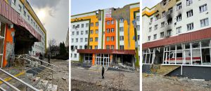 Російські війська знищили одну з найсучасніших лікарень в Україні