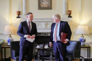 Президент Польщі та прем’єр Британії домовилися зміцнити підтримку України