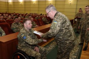 У Національній академії сухопутних військ імені Гетьмана Петра Сагайдачного відзначили День піхоти