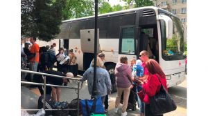 Вінниця: Дванадцятий рейс до Польщі — побратими безоплатно перевозять біженців