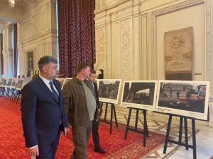 Олександр Корнієнко взяв участь у відкритті фотовиставки робіт Макса Левіна у Парламенті Румунії