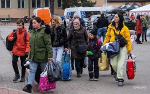 83% українських біженців – жінки