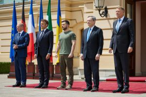 Лідери Франції, Німеччини, Італії та Румунії засвідчили солідарність з українським народом