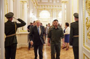 Борис Джонсон знову у Києві