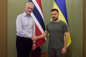 Глава держави зустрівся з Прем’єр-міністром Норвегії Йонасом Гаром Стере в Києві