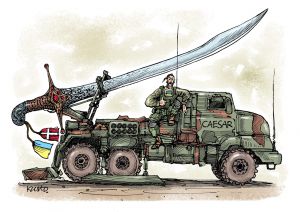 Дякуємо Данії за передачу Україні всього арсеналу самохідних гаубиць Caesar!