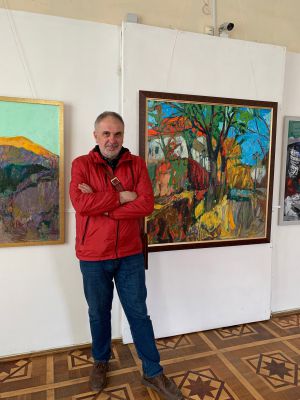«Знак кольору» Виставка живопису Антона Ковача стала явищем у мистецькому житті Закарпаття