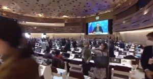 Під час виступу лаврова його колеги демонстративно виходили із зали