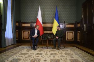 Президент провів переговори з прем’єр-міністром Польщі