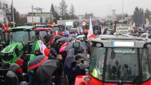 Відновилися протести польських фермерів
