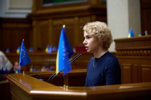 Анастасія Радіна: Арештовані валютні кошти працюватимуть на поповнення бюджету України
