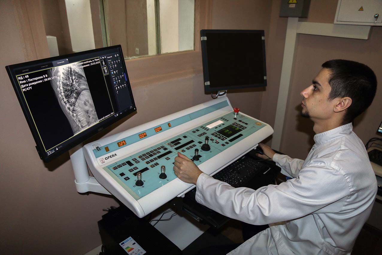 Військовий госпіталь отримав сучасний рентгенодіагностичний комплекс