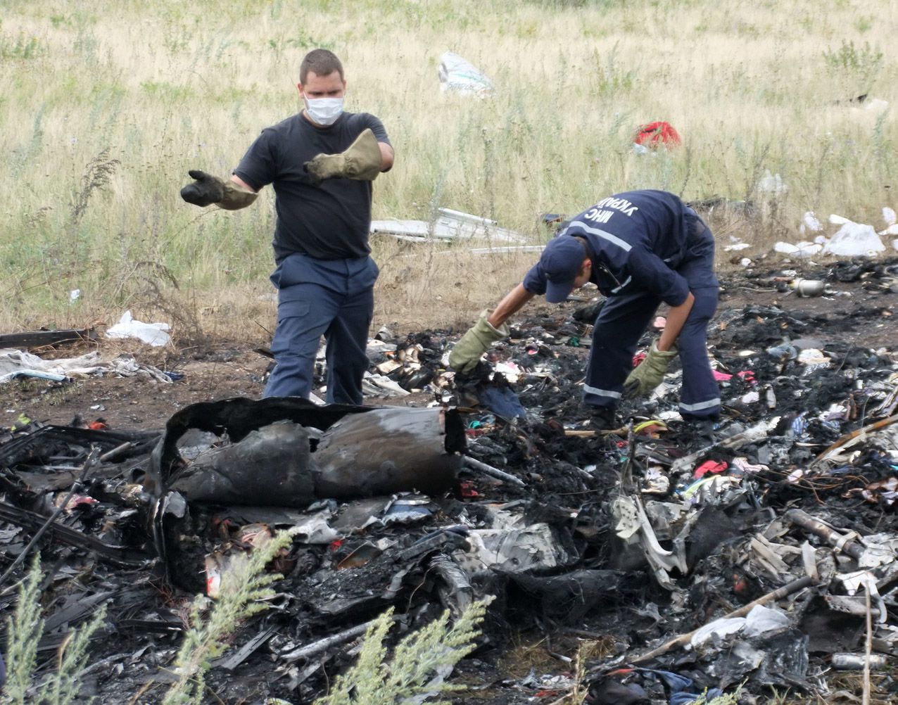 Wolodymyr Zelenskij hofft, dass alle am Absturz des MH-17-Flugzeuges Schuldigen auf die Anklagebank geraten
