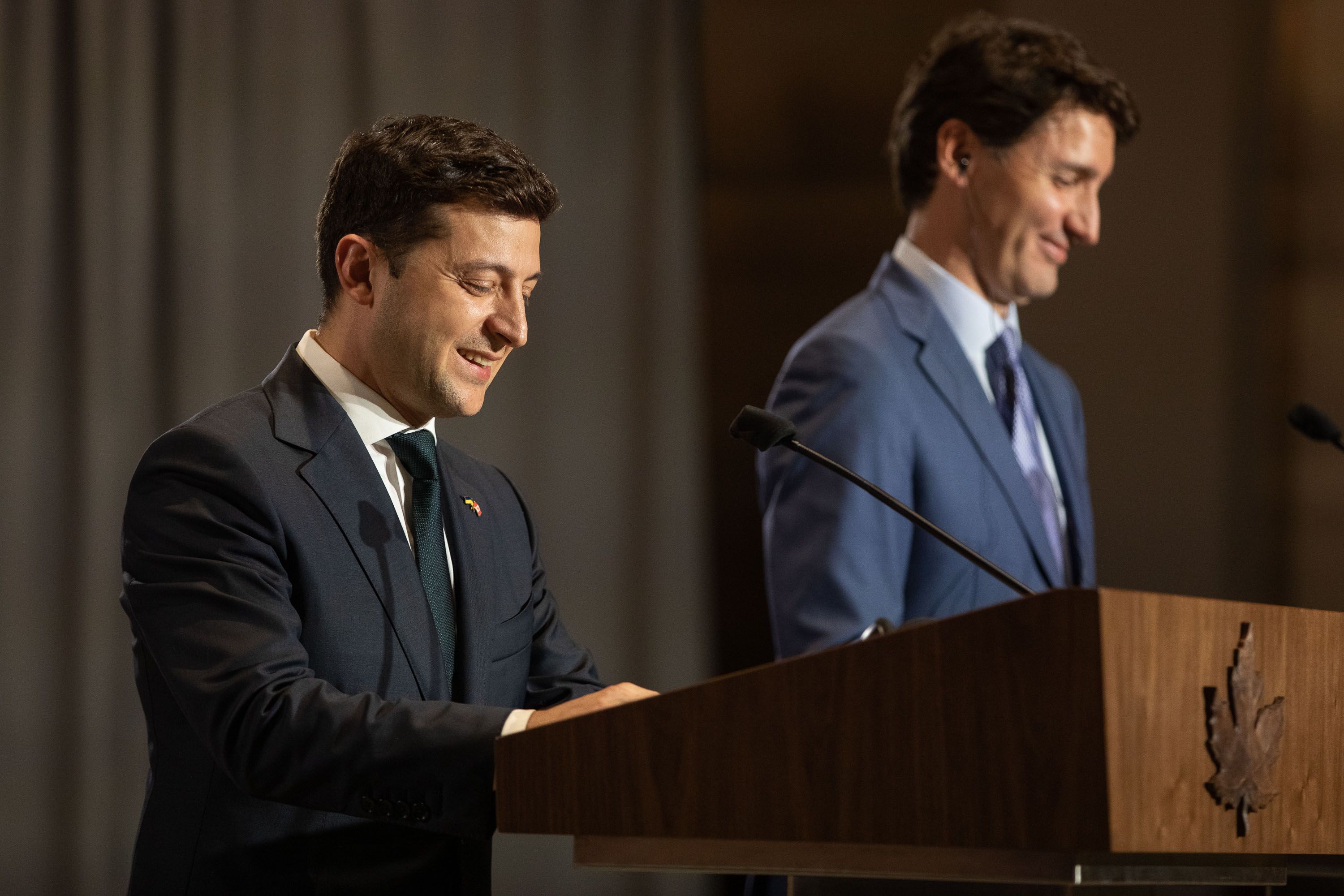 Volodymyr Zelensky in Canada: Returning Crimea to Ukraine and ensuring peace in Donbas will guarantee Europe and the world a peaceful sleep