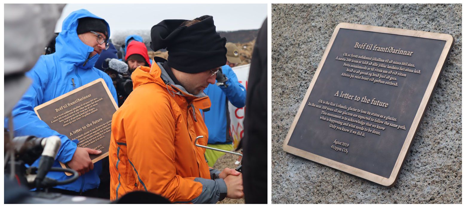 В Ісландії попрощалися з першим льодовиком, який розтанув унаслідок кліматичних змін